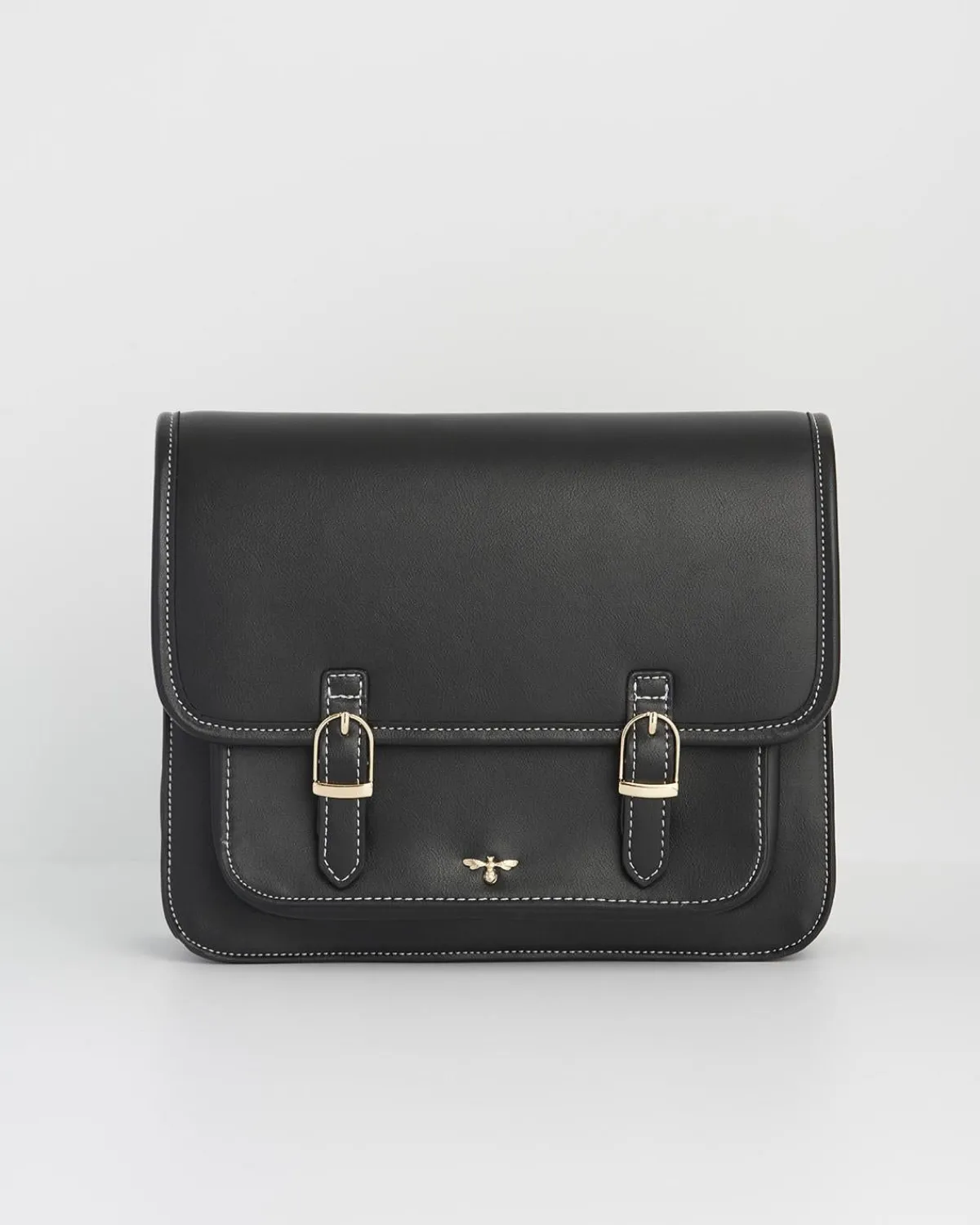 Work Bags|Satchel Bags-Fable England Magical Mushrooms Black Satchel