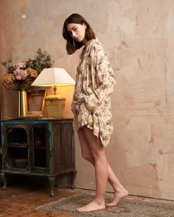 Kimonos-Fable England Morning Song Short Kimono