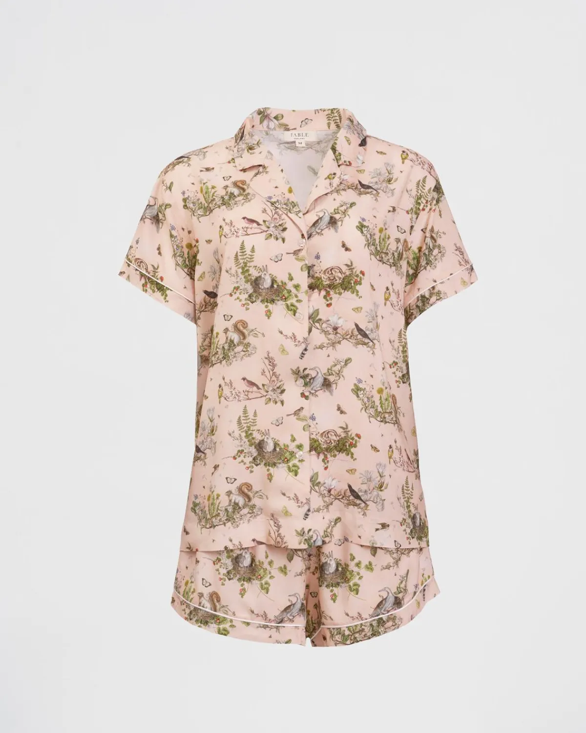 Pajamas-Fable England Morning Song Short Pyjamas