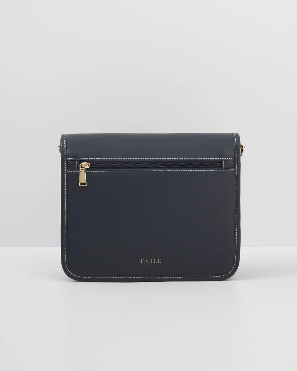 Work Bags|Satchel Bags-Fable England Navy Satchel
