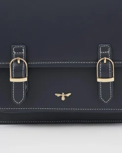 Work Bags|Satchel Bags-Fable England Navy Satchel