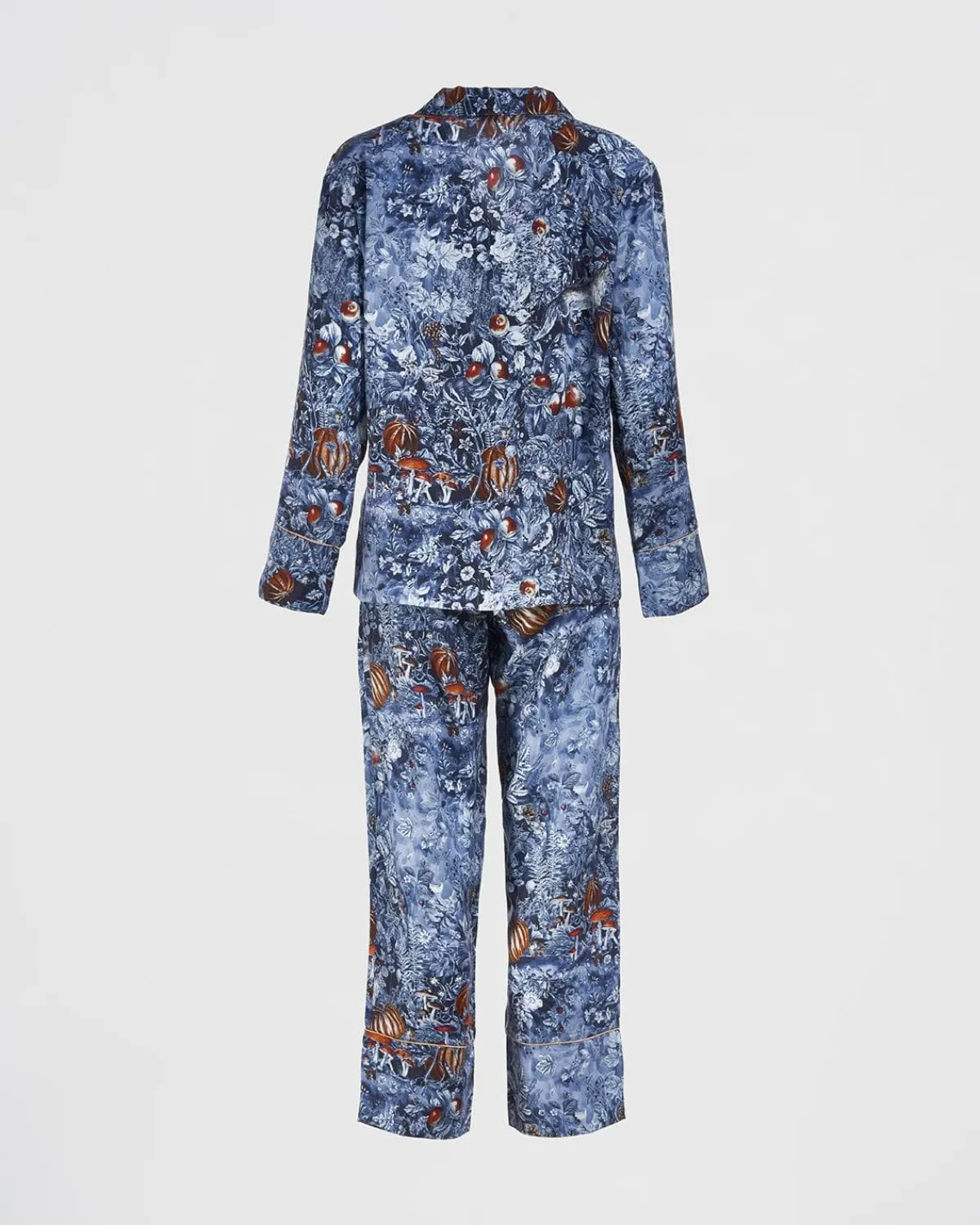 Pajamas-Fable England Nocturnal Garden Pajamas Midnight Blue