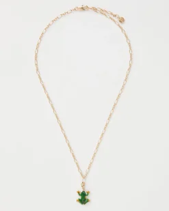 The Fable Charm Collection|Necklaces-Fable England Oval Figaro Chain Necklace
