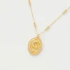 Zodiac Collection|Necklaces-Fable England Pisces Zodiac Necklace