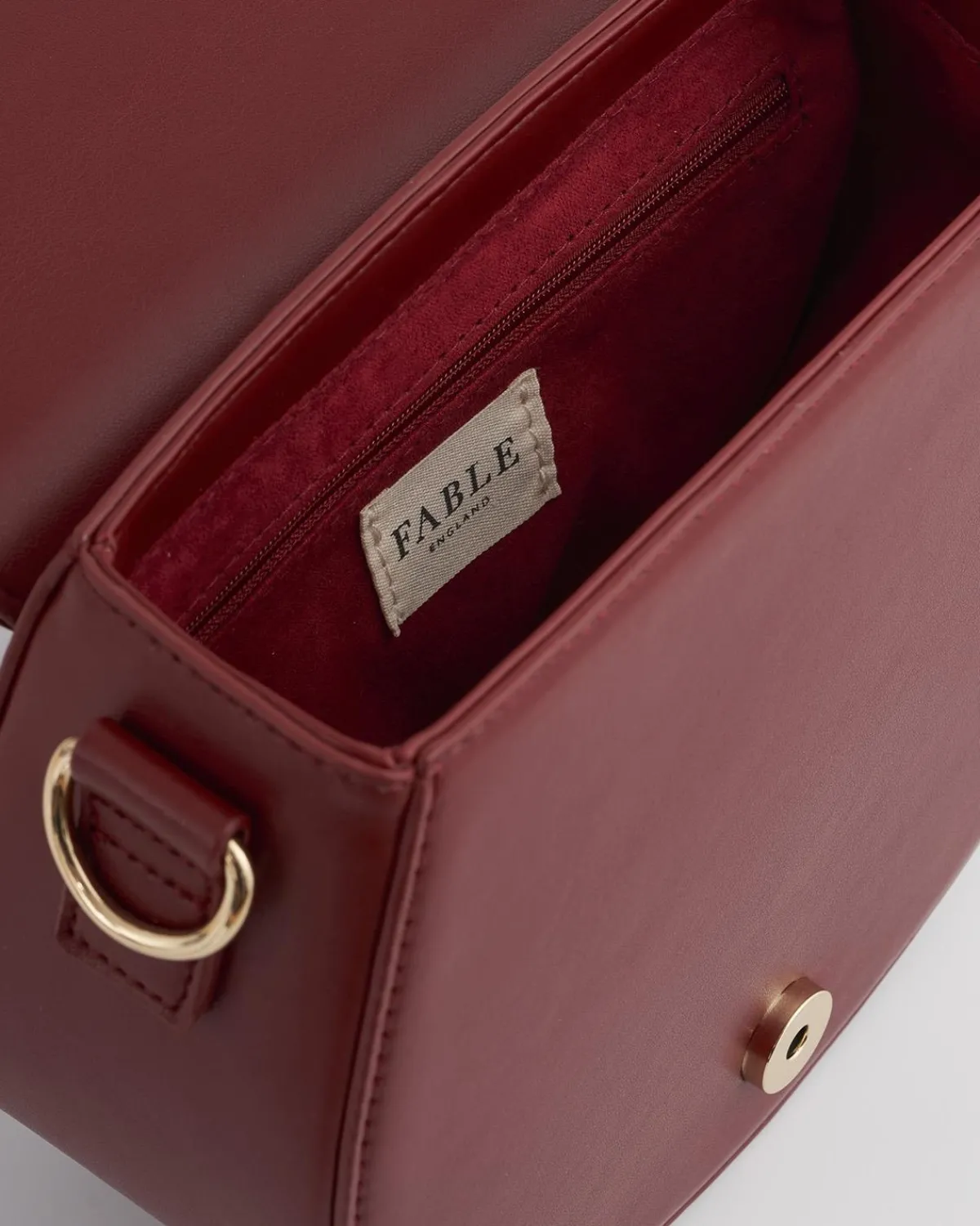 Cross Body Bags|Embroidered Bags-Fable England Running Bunny Saddle Bag