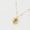 Zodiac Collection|Necklaces-Fable England Scorpio Zodiac Necklace