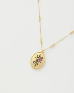 Zodiac Collection|Necklaces-Fable England Scorpio Zodiac Necklace