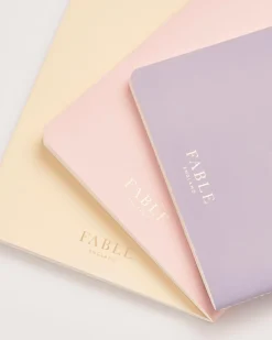 Notebooks-Fable England Whispering Sands Notebooks - Pack Of 3