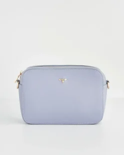 Cross Body Bags-Fable England Whispering Sands Powder Blue Camera Bag