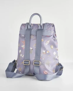 Backpacks-Fable England Whispering Sands Powder Blue Mini Backpack