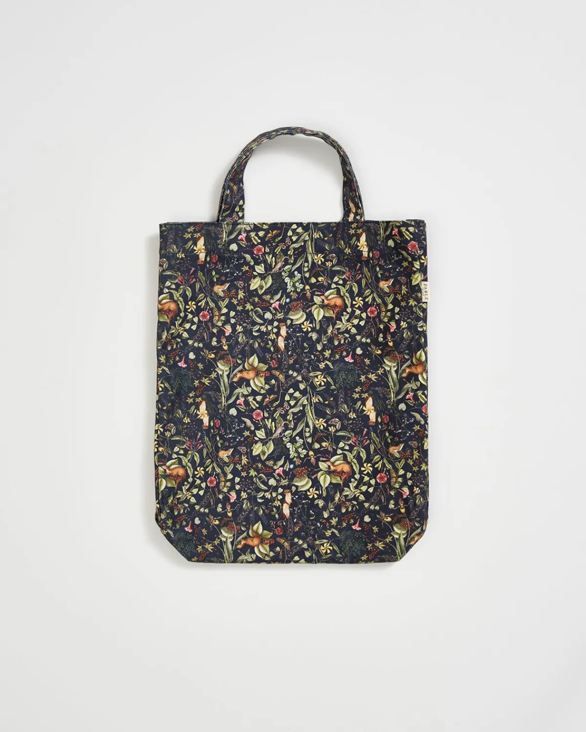 Work Bags|Tote Bags-Fable England Wolf Garden Shopper Tote