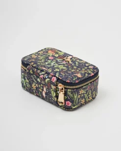 Jewelry Boxes-Fable England Wolf Garden Small Printed Jewelry Box