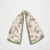 Lightweight Scarves-Fable England Wonderland Toile Silky Scarf