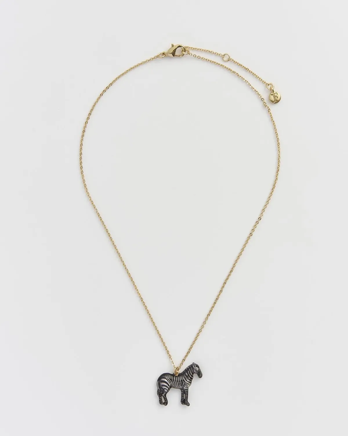 Necklaces-Fable England Zebra Necklace