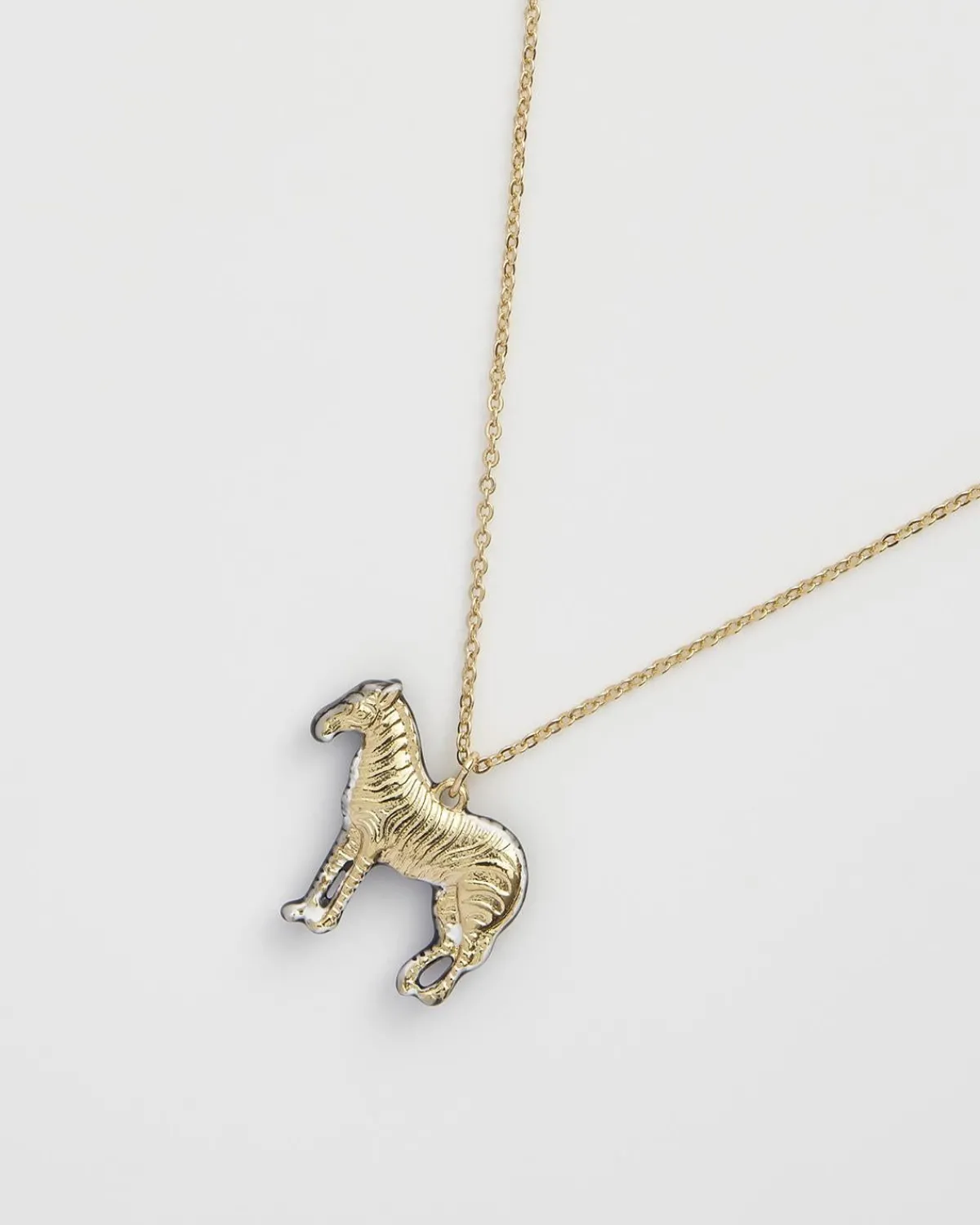 Necklaces-Fable England Zebra Necklace